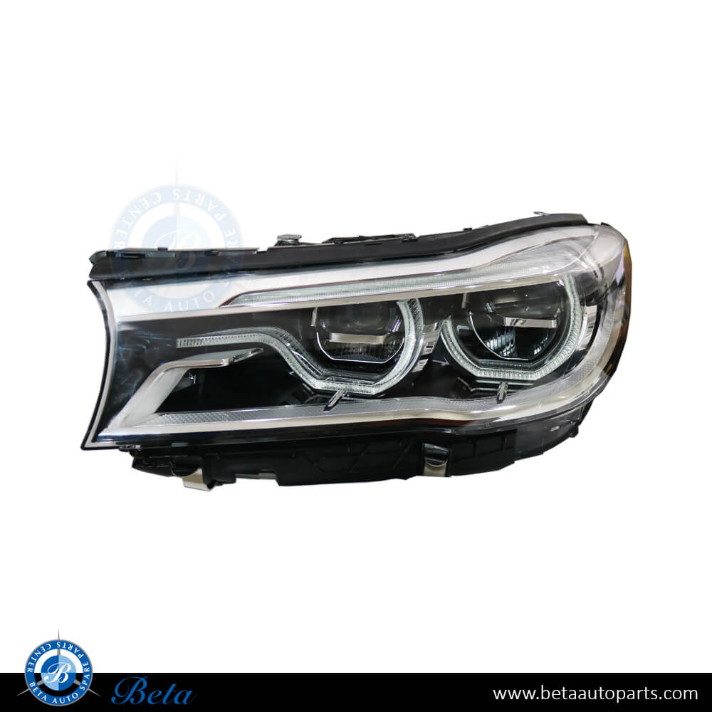 Left Side Headlamp Adaptive LED with AFS for BMW 7 Series G11/G12 2016-2019 models, Part Number 63117408709 Left Side Headlamp Adaptive LED with AFS for BMW 7 Series G11/G12 2016-2019 models, Part Number 63117408709